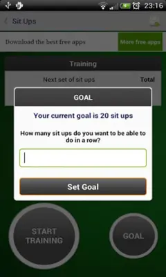 Sit Ups - Fitness Trainer android App screenshot 3